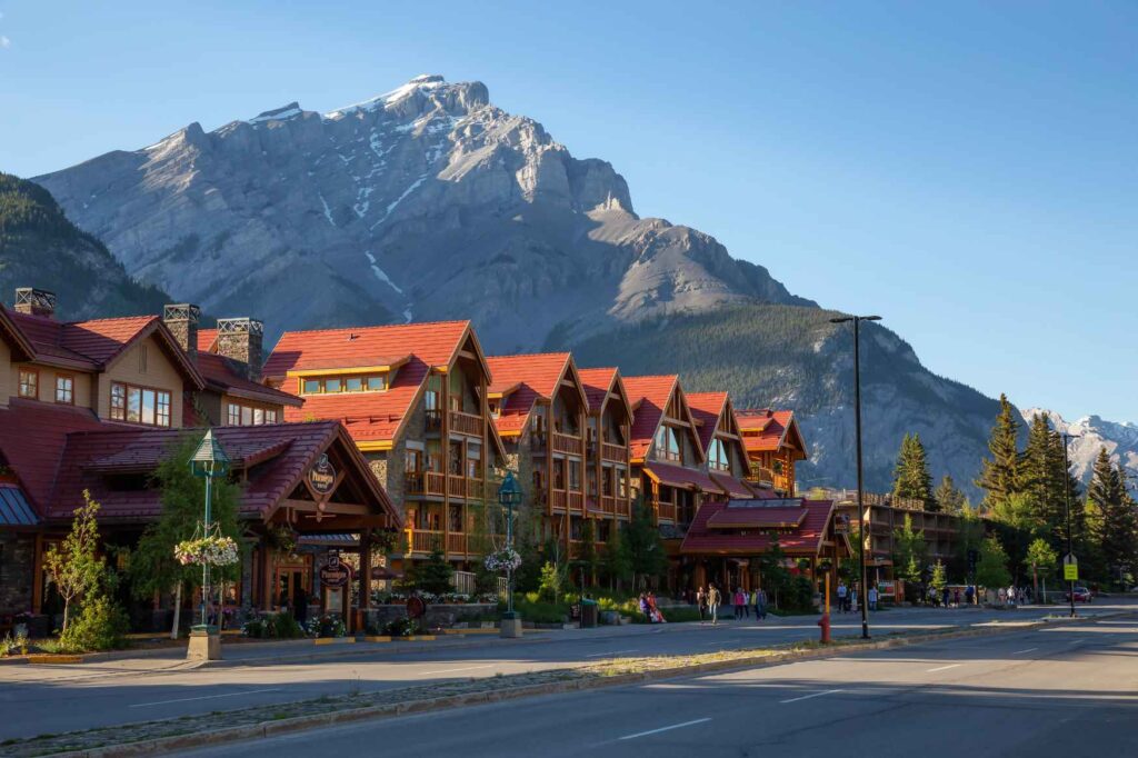 Práce v Kanadě – Banff v kanadských Skalistých horách